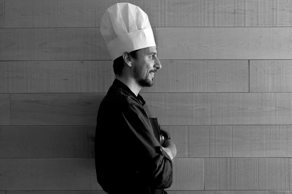 Paolo Sanvitale, chef e autore del menu della Lucerna di Ferro